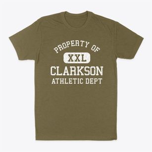 Clarkson New York Athletic Dept Classic Dad T-Shirt