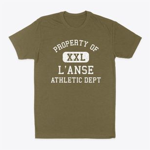 L'anse Michigan Athletic Dept Classic Dad T-Shirt