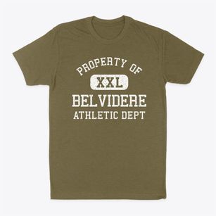Belvidere Illinois Athletic Dept Classic Dad T-Shirt