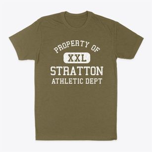 Stratton Nebraska Athletic Dept Classic Dad T-Shirt