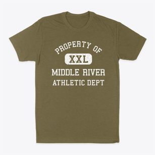 Middle River Minnesota Athletic Dept Classic Dad T-Shirt