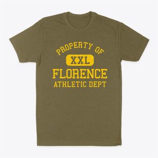 Florence Alabama Athletic Dept Classic Dad T-Shirt