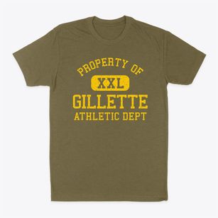 Gillette Wyoming Athletic Dept Classic Dad T-Shirt