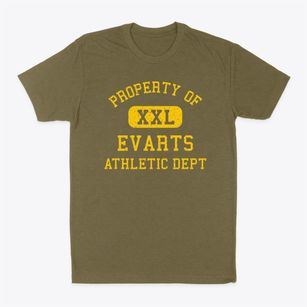 Evarts Kentucky Athletic Dept Classic Dad T-Shirt
