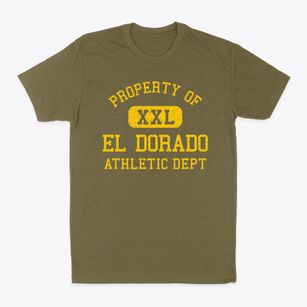 El Dorado Arkansas Athletic Dept Classic Dad T-Shirt