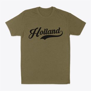 Holland Michigan Vintage Team Classic Dad T-Shirt