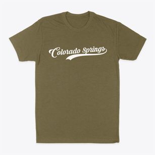 Colorado Springs Colorado Vintage Team Classic Dad T-Shirt