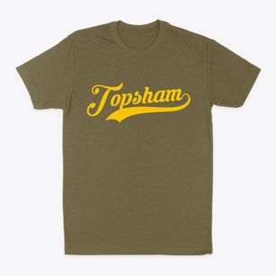 Topsham Vermont Vintage Team Classic Dad T-Shirt