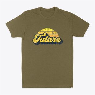 Tulare California Sublime Sunset Classic Dad T-Shirt