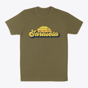 Sarasota Florida Sublime Sunset Classic Dad T-Shirt