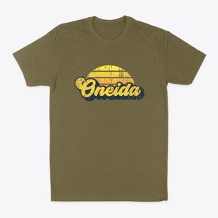 Oneida Wisconsin Sublime Sunset Classic Dad T-Shirt