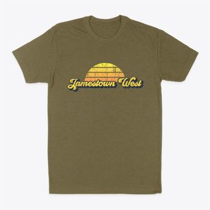 Jamestown West New York Sublime Sunset Classic Dad T-Shirt