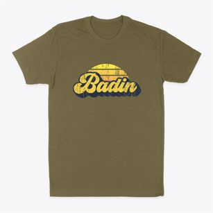 Badin North Carolina Sublime Sunset Classic Dad T-Shirt