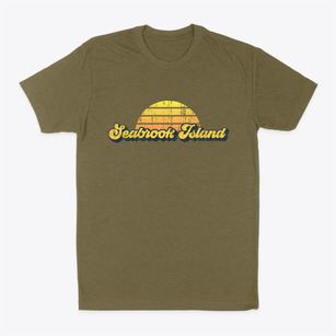 Seabrook Island South Carolina Sublime Sunset Classic Dad T-Shirt