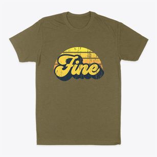 Fine New York Sublime Sunset Classic Dad T-Shirt