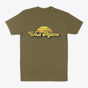 West Milton Pennsylvania Sublime Sunset Classic Dad T-Shirt