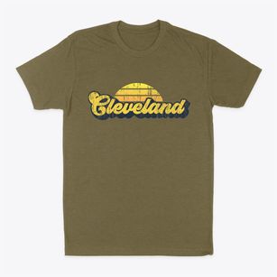 Cleveland New York Sublime Sunset Classic Dad T-Shirt