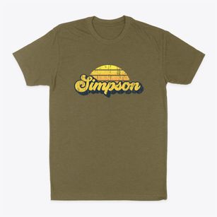 Simpson Louisiana Sublime Sunset Classic Dad T-Shirt