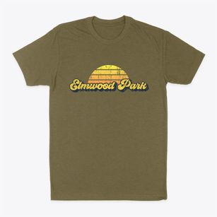 Elmwood Park New Jersey Sublime Sunset Classic Dad T-Shirt