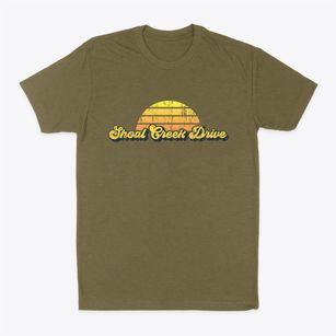 Shoal Creek Drive Missouri Sublime Sunset Classic Dad T-Shirt