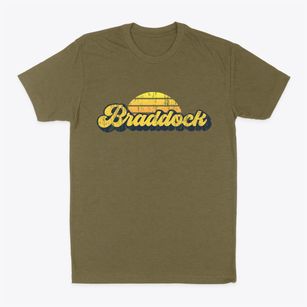 Braddock North Dakota Sublime Sunset Classic Dad T-Shirt