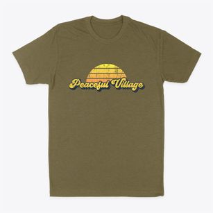 Peaceful Village Missouri Sublime Sunset Classic Dad T-Shirt