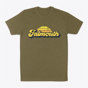 Falmouth Maine Sublime Sunset Classic Dad T-Shirt