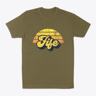 Fife Washington Sublime Sunset Classic Dad T-Shirt