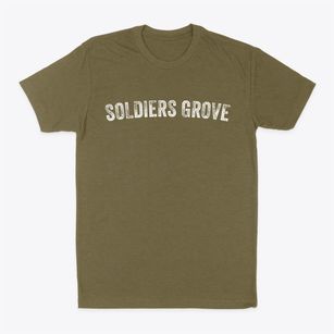 Soldiers Grove Wisconsin Timeless Retro Classic Dad T-Shirt