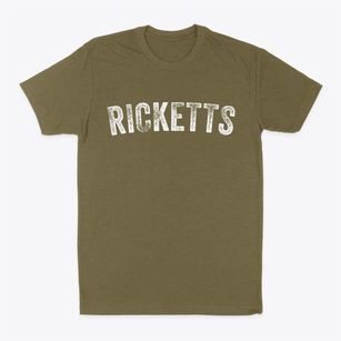 Ricketts Iowa Timeless Retro Classic Dad T-Shirt
