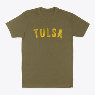 Tulsa Oklahoma Timeless Retro Classic Dad T-Shirt