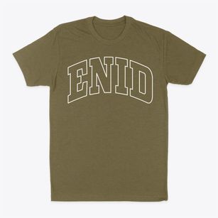 Enid Oklahoma Trendy Block Classic Dad T-Shirt