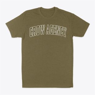 Crow Agency Montana Trendy Block Classic Dad T-Shirt