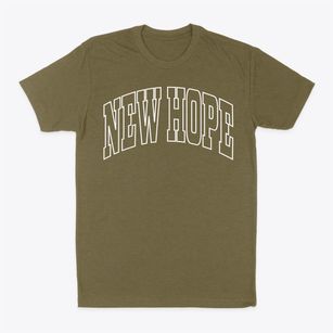 New Hope Oregon Trendy Block Classic Dad T-Shirt