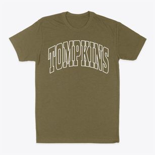 Tompkins New York Trendy Block Classic Dad T-Shirt