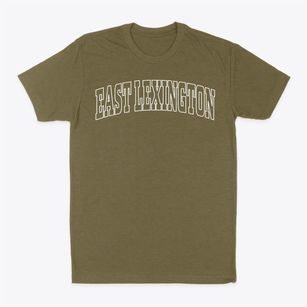 East Lexington Virginia Trendy Block Classic Dad T-Shirt