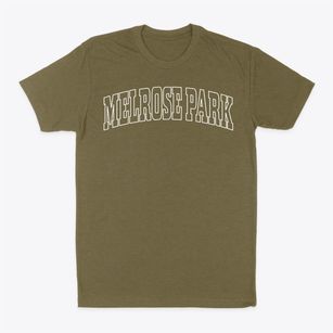 Melrose Park Illinois Trendy Block Classic Dad T-Shirt