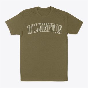 Wilmington North Carolina Trendy Block Classic Dad T-Shirt