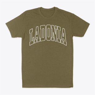 Ladonia Texas Trendy Block Classic Dad T-Shirt