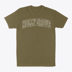 Holly Grove Arkansas Trendy Block Classic Dad T-Shirt