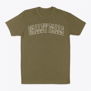 Valley Falls New York Trendy Block Classic Dad T-Shirt