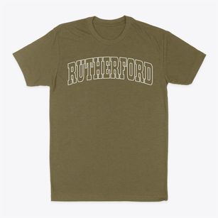 Rutherford New Jersey Trendy Block Classic Dad T-Shirt