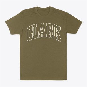Clark Missouri Trendy Block Classic Dad T-Shirt