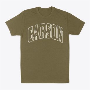 Carson North Dakota Trendy Block Classic Dad T-Shirt