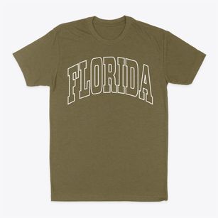 Florida Missouri Trendy Block Classic Dad T-Shirt