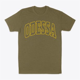 Odessa Missouri Trendy Block Classic Dad T-Shirt