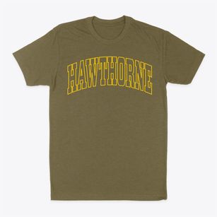 Hawthorne New York Trendy Block Classic Dad T-Shirt