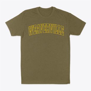 Weaverville North Carolina Trendy Block Classic Dad T-Shirt