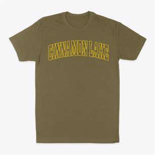Cinnamon Lake Ohio Trendy Block Classic Dad T-Shirt