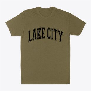 Lake City Tennessee Varsity Classic Dad T-Shirt